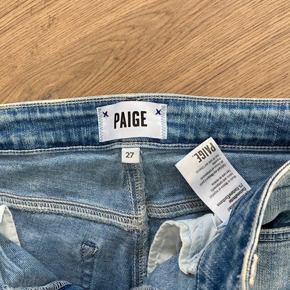 Paige jeans with raw hem - Picture 2 of 2